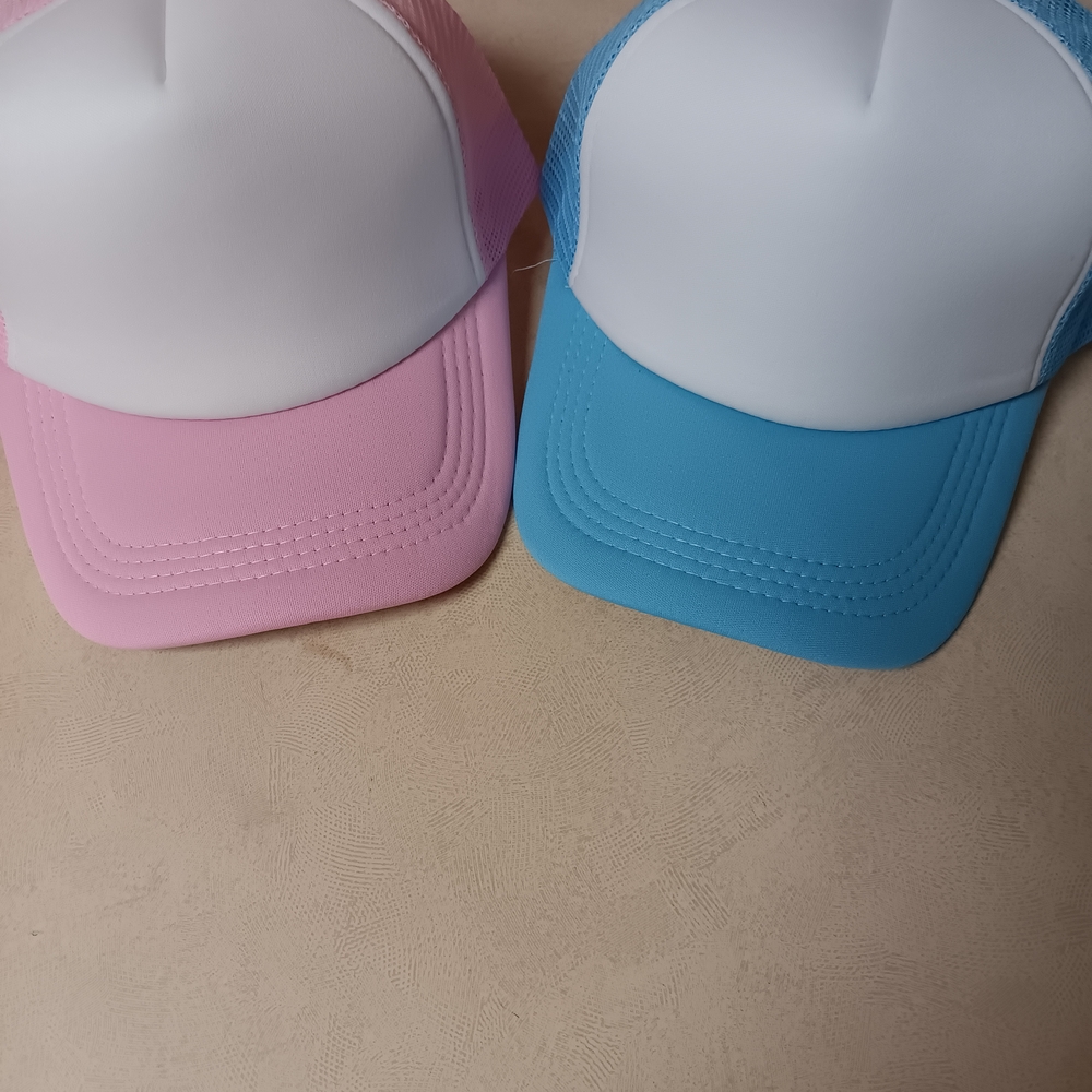 IPink and Blue Trucker Caps